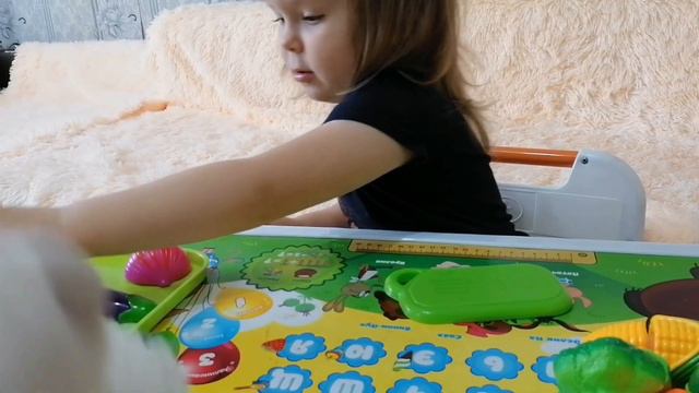 Учим овощи с мишуткой. Для детей.