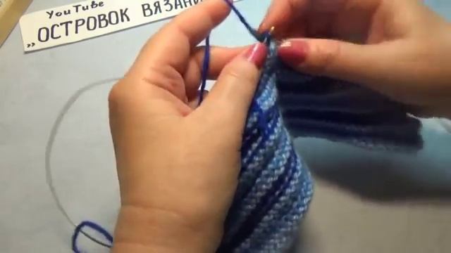 #418 ИНТЕРЕСНЫЙ СПОСОБ ВЯЗАНИЯ ТАПОЧЕК СПИЦАМИ .БЫСТРО И ЛЕГКО. МАСТЕР КЛАСС. смотреть онлайн