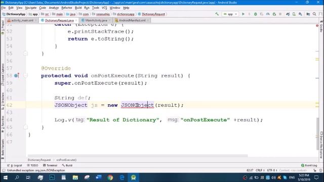 Dictionary App Using Oxford Dictionaries API Part 2 | Android App Development video#32 смотреть онлайн