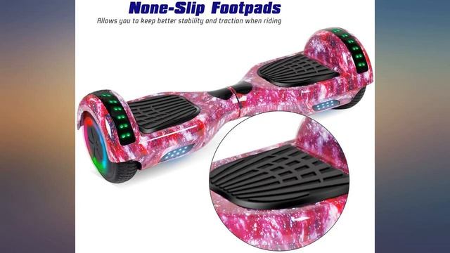 LIEAGLE Hoverboard, 6.5" Self Balancing Scooter Hover Board with Bluetooth Wheels review смотреть онлайн