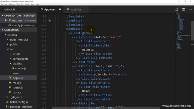 Cargando Componentes con Vuerouter - Proyecto VueJS y Vuetify (3-4) смотреть онлайн