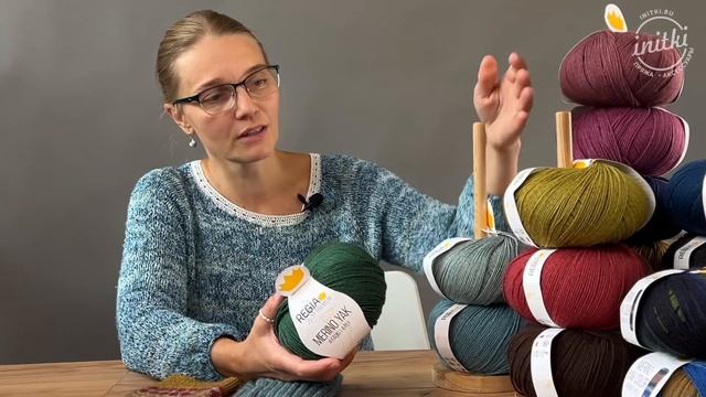 НОСОЧНАЯ ПРЯЖА С ЯКОМ. Новинка сезона, обзор поставки, впечатления. смотреть онлайн