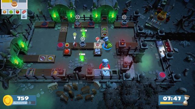 Overcooked 2 | Финал (совместное прохождение) смотреть онлайн