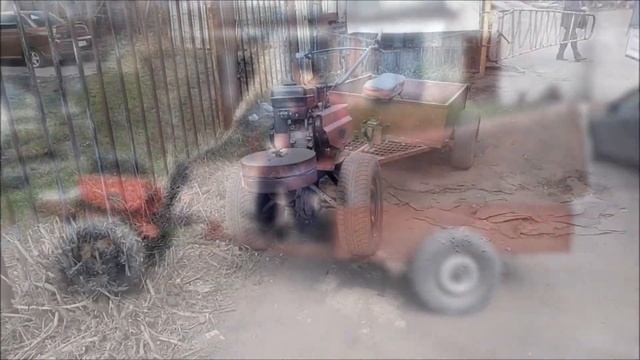 Мотоблок ока из Кинешмы,колеса и стойки от ваз 09 смотреть онлайн