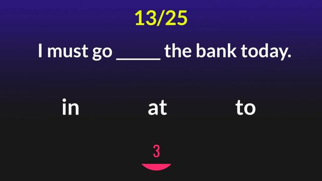 Prepositions IN, AT, TO | Grammar Test смотреть онлайн