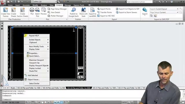 C3D 1 Setup a Drawing Template DWT смотреть онлайн