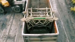 ЩЁТОЧНАЯ МАШИНА. Предназначена для очистки ЖД ПОЛУВАГОНОВ от остатков СЫПУЧЕГО ГРУЗА.