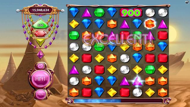 Bejeweled 3 - Endless Zen - Level: 550 смотреть онлайн