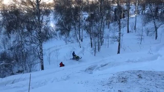 Тест снегохода Arctic Cat 2018 Hard Core Evo.5