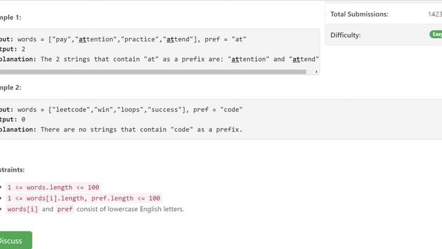 Counting Words With a Given Prefix смотреть онлайн