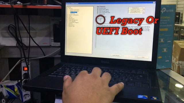 Enter Bios Setup On Dell Latitude, Legacy And UEFI Boot Mode смотреть онлайн