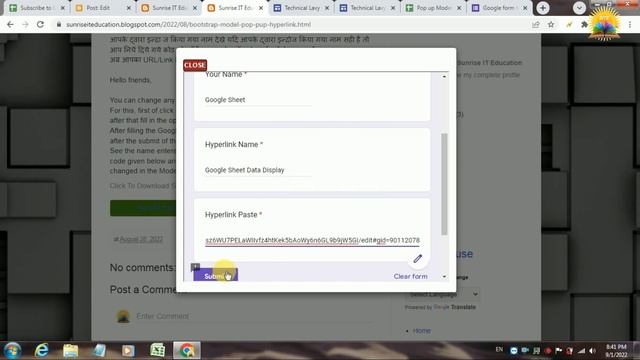 Any URL and Link Convert to Bootstrap Popup Model II kise bhi link URL ka popup link kaise banaye смотреть онлайн