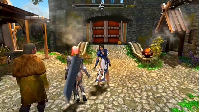 Skyrim (Xbox One) Elven Scaled Cuirass Armor (Part Of The TERA Online Armor Collection Mod) (Modded