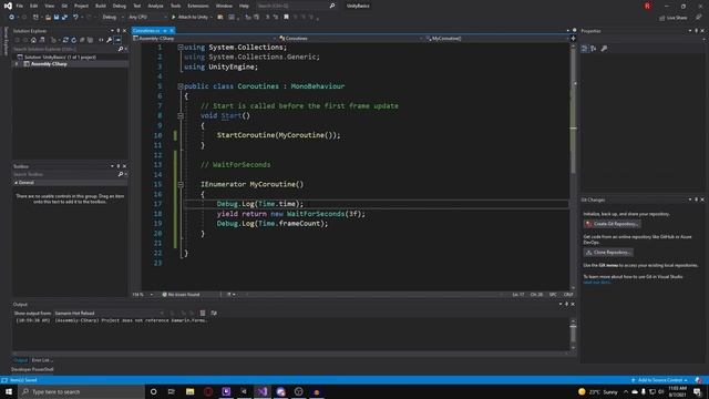 Unity C# Basics P5 | Coroutines (IEnumerator, WaitUntil, WaitForSeconds, WaitForSecondsRealtime) смотреть онлайн