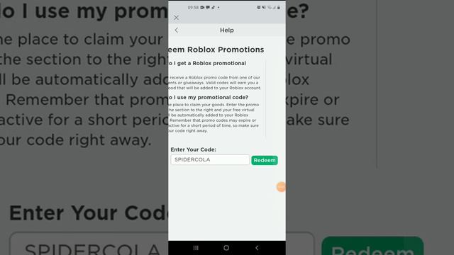2 кода и они работают🙂#roblox 2 code смотреть онлайн