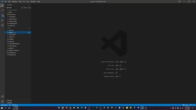 How to open React file on Browser and VS Code смотреть онлайн