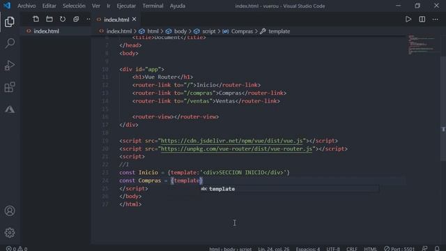 13 - Vue Router - Introducción смотреть онлайн