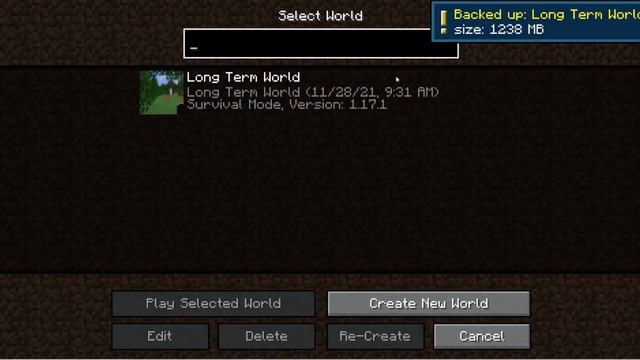 How to Backup Your Minecraft World- Java смотреть онлайн