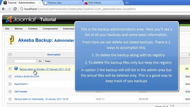 15. How to do a full site backup (Akeeba Backup) смотреть онлайн