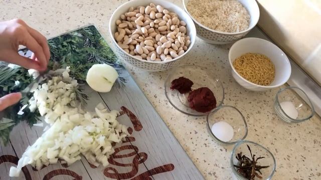 КУРУ Фасулье! Рис с фасолью! Турецкая кухня! | Dinara Göksu смотреть онлайн