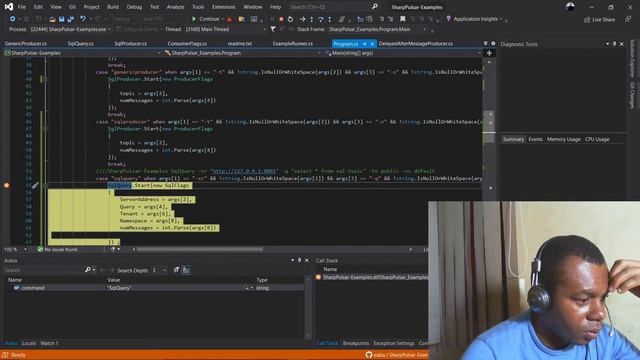 #SharpPulsar Examples: Querying data streams with Apache Pulsar SQL смотреть онлайн