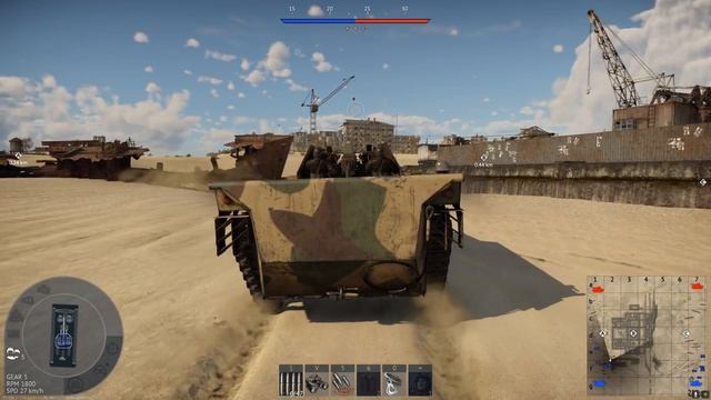 MOST OP TANK IN THE GAME | 40MM AUTO-CANNON (LVT-4/40) смотреть онлайн