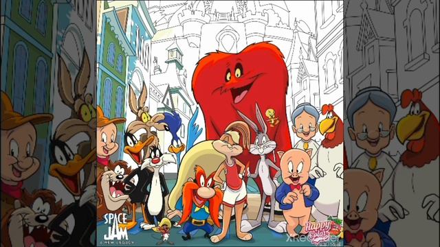 Happy Color | Paint By Number | Color By Number | Space Jam: A New Legacy #19 смотреть онлайн