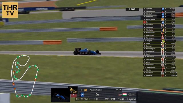 [THR] F1 1991 Championship - Main Race - 2022-08-21 смотреть онлайн