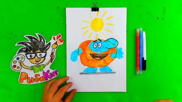 Пикачу и Зайка из Энчантималс РИСУНКИ ? РыбаКит папа рисует смотреть онлайн