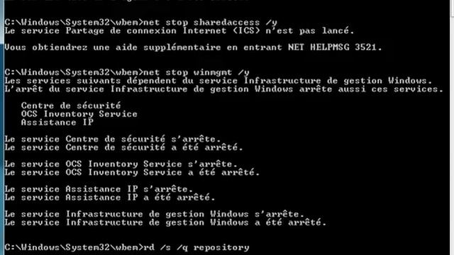 Tutoriel Windows 7 - Réparation WMI смотреть онлайн
