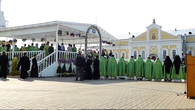 Дивеево.Божественная литургия.День памяти преподобного Серафима Саровского.Seraphim Of Sarov.