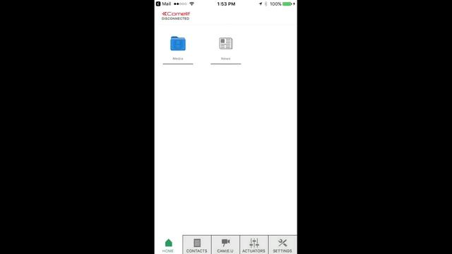 Comelit VIP User Registration смотреть онлайн