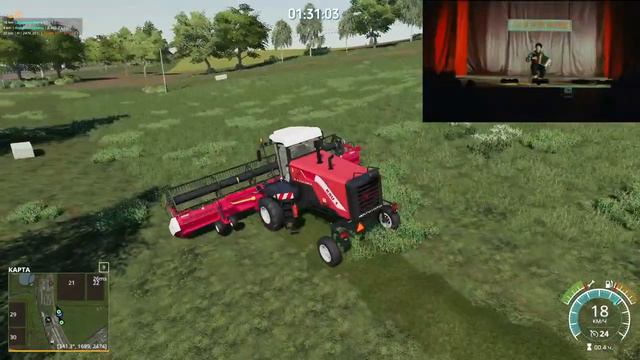 [FS'19] ● Карта Золотой Колос ● Стрим №2 смотреть онлайн