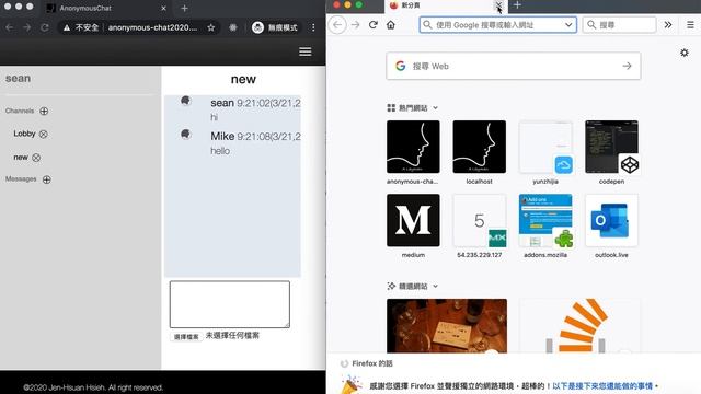 CS50W 2020 Project 2: The real-time communication application based on Socket.io: AnonymousChat смотреть онлайн