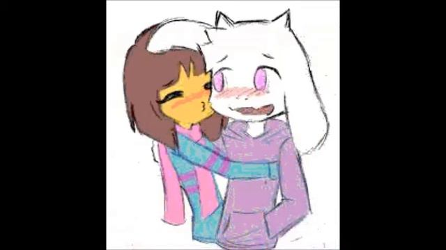 Frisk X Asriel - Undertale - Frisk_Chibi-