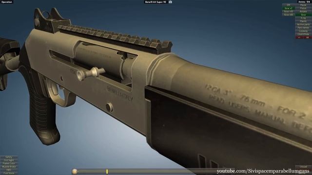 How a Benelli M4 Super 90 works смотреть онлайн
