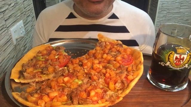 The Best Homemade ? Pizza ? In The World ? | ASMR | MUKBANG | Eating Show | Eating Sounds