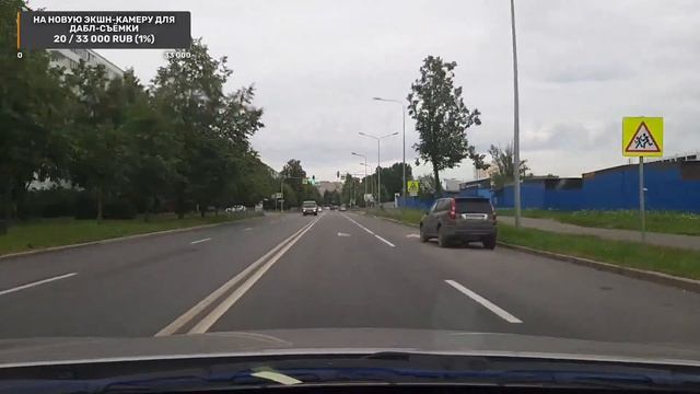 САНКТ-ПЕТЕРБУРГ.15 занятие в городе.Едем с Рыбацкого на Дыбенко через КАД. смотреть онлайн