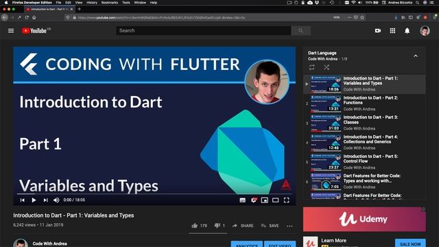 Flutter REST API Crash Course Launch: Build a Coronavirus Tracking App смотреть онлайн