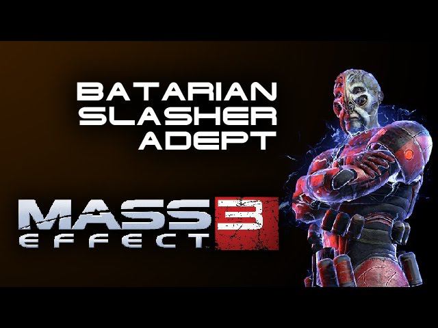 Mass Effect 3 - Batarian Slasher Adept (PS3, XBOX360, PC) Firebase Hydra gameplay online coop 2016 смотреть онлайн