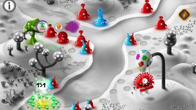 Jelly Defense Walkthrough - Dry Watermelon Riverbed смотреть онлайн