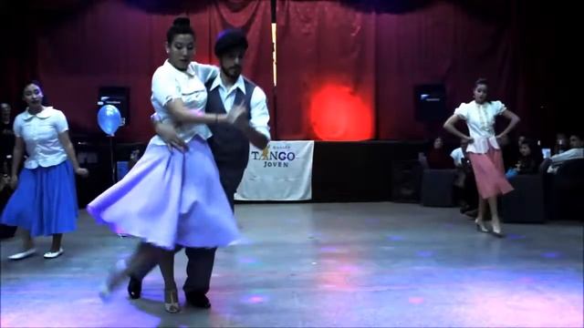 " Pedacito de Cielo" En la Milonga del Ballet Tango Joven ♪♫ смотреть онлайн