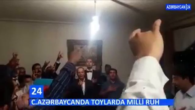 Гимн и флаг Азербайджана на иранских свадьбах. Южный Азербайджан. смотреть онлайн