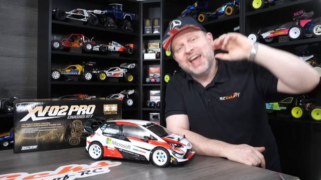 A Professional RC Rally Car! Finishing A Tamiya XV-02 Pro WRT Yaris Gazoo Racing WRC Rally RC Car.