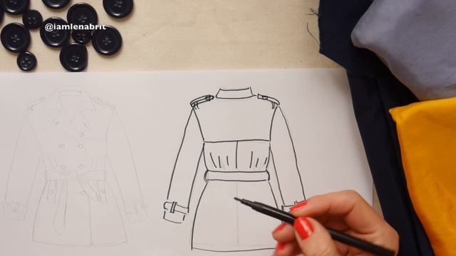 Курс по пошиву ТРЕНЧа с Angel A dress. Отчет 1/3. смотреть онлайн