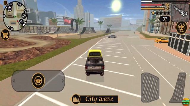 Giant Robot Truck Vegas Crime Simulator #182 City Gangster Open World Android смотреть онлайн