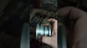 ###Шкив  4ручья на двигатель мотоблока для самоделки!###(Pulley for tillers 4 streams!)###