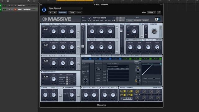Synthesizer Sine Wave Examples