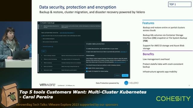 The top 5 tools customers want when managing multi-cluster Kubernetes - Carol Pereira смотреть онлайн