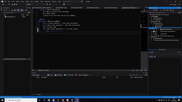[ How To ] Configure additional assemblies that contain external binding assemblies in SpecFlow.jso смотреть онлайн